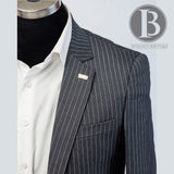Grey business 2 piece suit