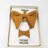 Brown butter fly bow tie